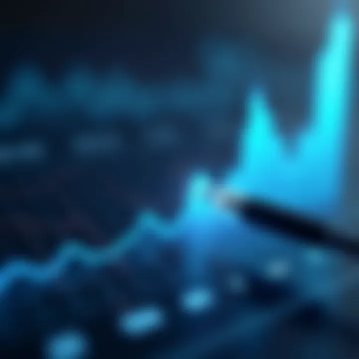 Graph showing trends in cable service pricing